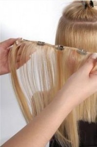 clip-in vlasy