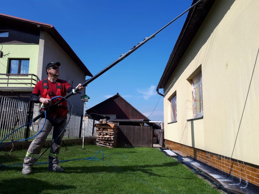 čistenie fasád